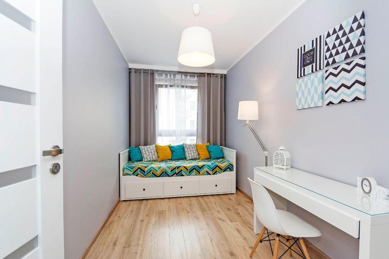 Stylish Apartment Oldtown Riverview Balcony Gdańsk Buitenkant foto