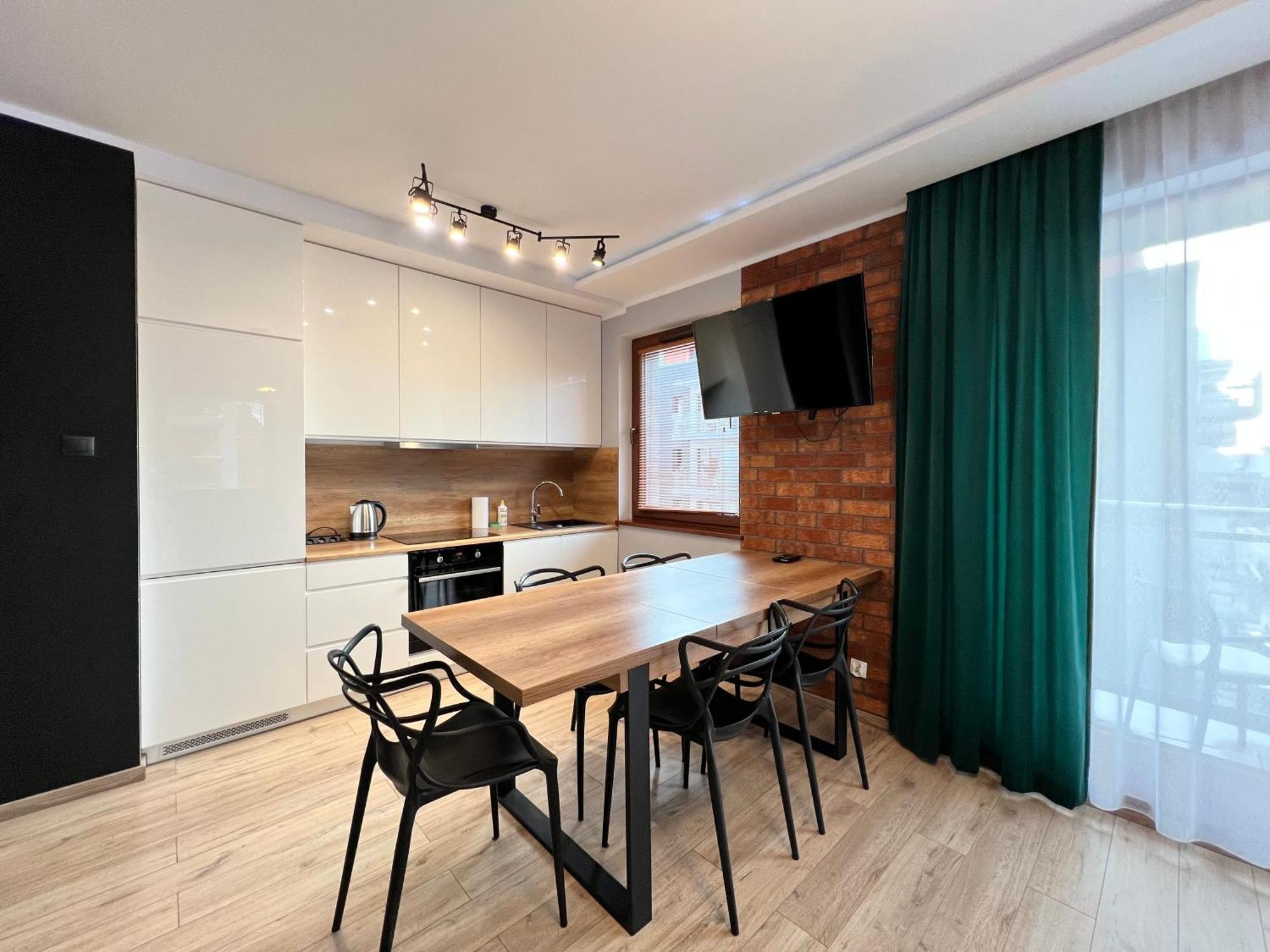Stylish Apartment Oldtown Riverview Balcony Gdańsk Buitenkant foto